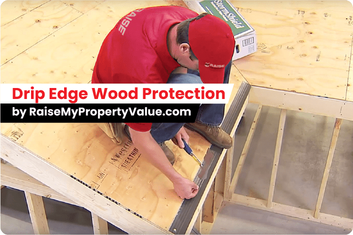 Drip Edge Wood Protection by raisemypropertyvalue