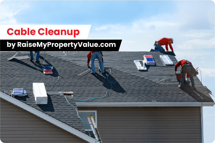 Cable Cleanup by Raisemypropertyvalue